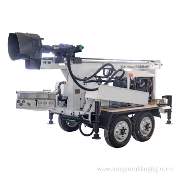 Small Hydraulic Water Well Drilling Rig Machine